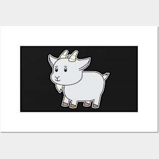 GOAT STICKERS THAT ARE SUPERCUTE Posters and Art